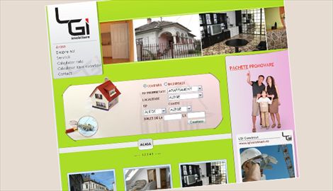 Website corporatie - LGIWeb design Sibiu