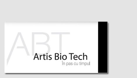 Website prezentare - Artis Bio TechWeb design Sibiu