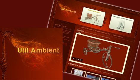 Website prezentare - Util AmbientWeb design Sibiu